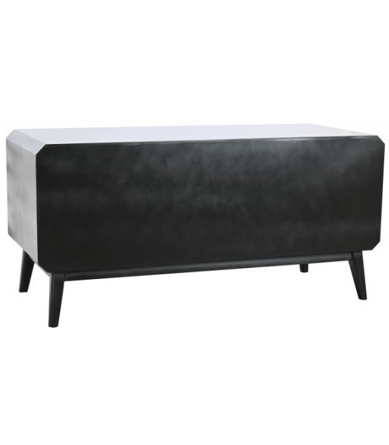 APARADOR MADERA NEGRA Y NATURAL MDMHOGAR