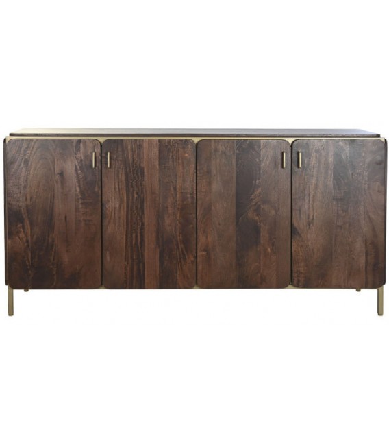 APARADOR MADERA DE MANGO Y ACERO MDMHOGAR