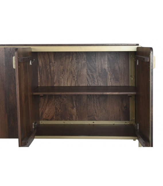 APARADOR MADERA DE MANGO Y ACERO MDMHOGAR