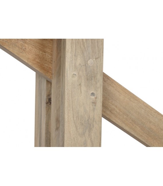 CONSOLA MADERA DE MANGO NATURAL MDMHOGAR