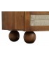 COMODA MADERA DE ACACIA Y RATAN MDMHOGAR
