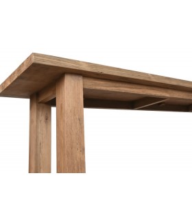 CONSOLA MADERA DE TECA RECICLADA MDMHOGAR
