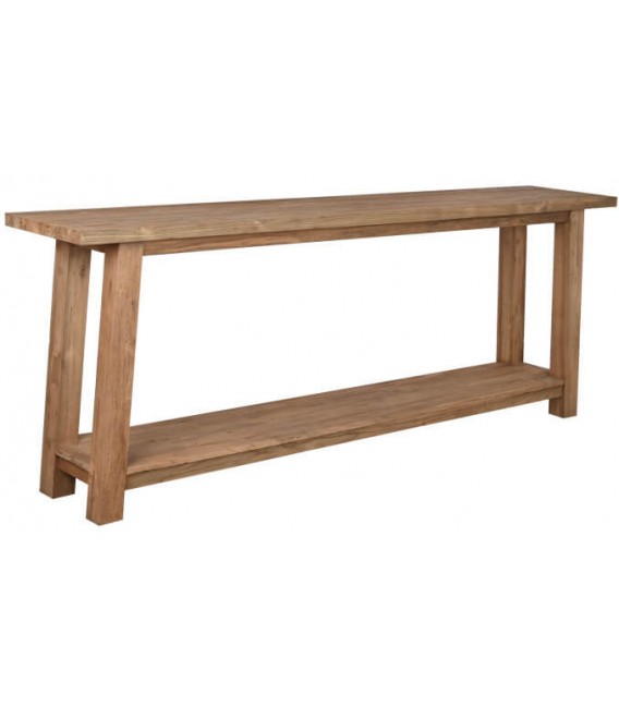 CONSOLA MADERA DE TECA RECICLADA MDMHOGAR