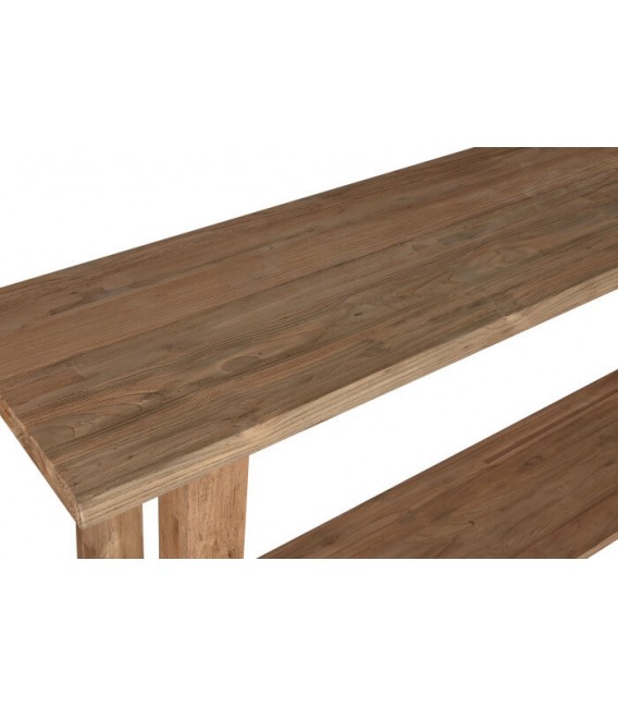 CONSOLA MADERA DE TECA RECICLADA MDMHOGAR