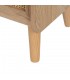 SINFONIER BAJO 4 CAJONES MADERA Y RATAN NATURAL MDMHOGAR
