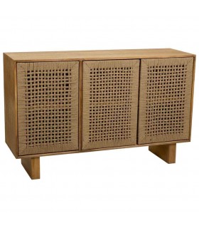 APARADOR MADERA Y CUERDA DE YUTE MDMHOGAR