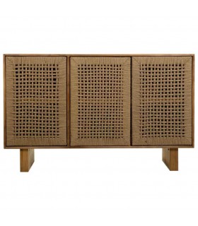 APARADOR MADERA Y CUERDA DE YUTE MDMHOGAR