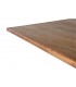 MESA DE COMEDOR RECTANGULAR GRANDE MADERA ACACIA Y METAL MDMHOGAR