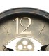 RELOJ DE PARED REDONDO POLICARBONATO ORO VIEJO Y CRISTAL