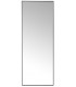 ESPEJO VESTIDOR 60 X 160 MICHAEL METAL NEGRO