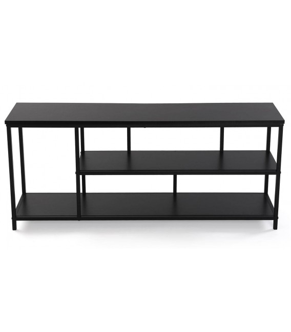 MUEBLE DE TV PEQUEÑO METAL NEGRO MDMHOGAR