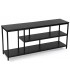 MUEBLE DE TV PEQUEÑO METAL NEGRO MDMHOGAR