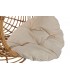 CAMA MASCOTA 58 Ø X 60 TOBY RATAN NATURAL TELA BLANCA