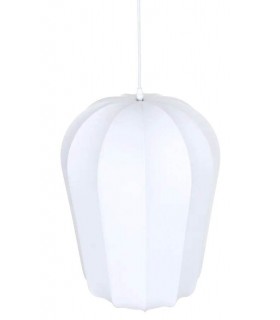 LAMPARA DE TECHO 33 Ø X 47 DESNA TEXTIL BLANCO