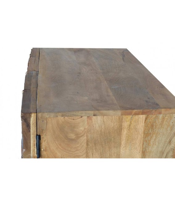 TAQUILLON MADERA MANGO RECICLADA TALLADA NATURAL