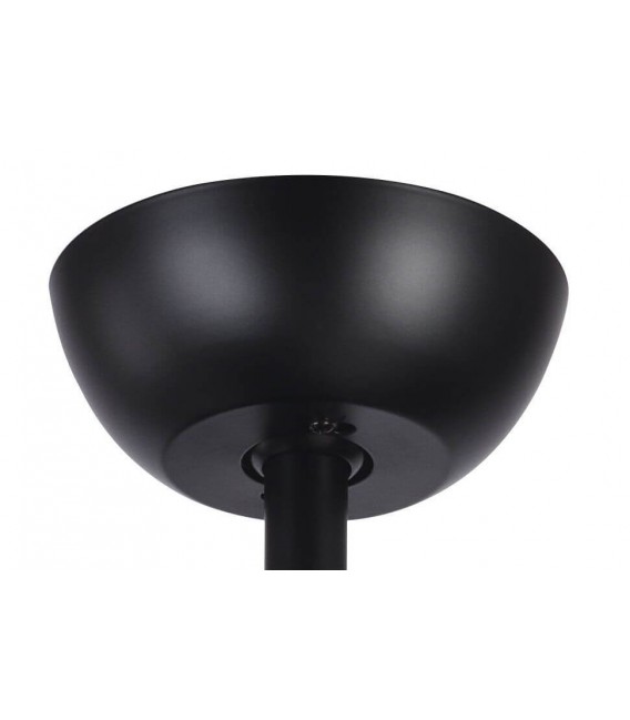 VENTILADOR SILENCIOSO LED INTEGRADO METAL BLANCO ABS NEGRO