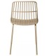 SILLA 46 X 66 RAMPLIO METAL Y POLIPROPILENO COLOR BEIGE