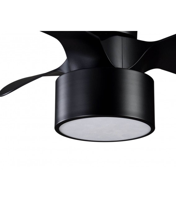 VENTILADOR SILENCIOSO PEQUEÑO METAL NEGRO ABS NEGRO