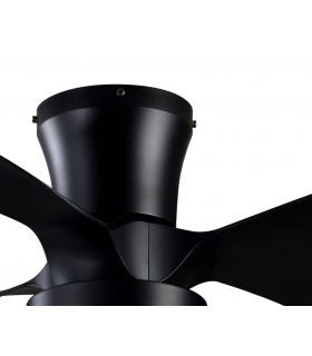 VENTILADOR SILENCIOSO PEQUEÑO METAL NEGRO ABS NEGRO