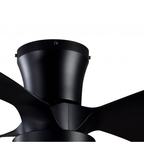 VENTILADOR SILENCIOSO PEQUEÑO METAL NEGRO ABS NEGRO