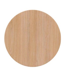 MESA DE COMEDOR REDONDA PEQUEÑA MADERA ROBLE NATURAL