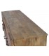 MUEBLE DE TV GRANDE ESTILO ETNICO MADERA MANGO TALLADA NATURAL