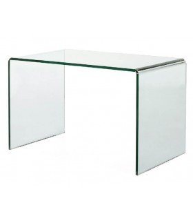 MESA ESCRITORIO 126 X 70 X 74 CUNILL CRISTAL CURVADO TEMPLADO