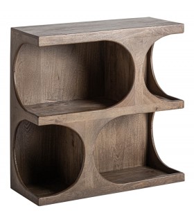 ESTANTERIA 90 X 40 X 90 TAKALA MADERA DE MANGO COLOR NOGAL
