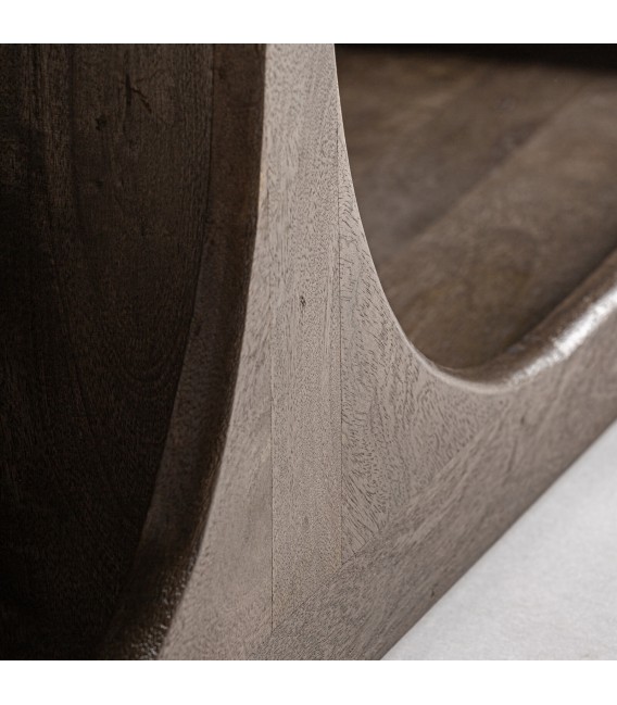 ESTANTERIA 90 X 40 X 90 TAKALA MADERA DE MANGO COLOR NOGAL