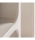 ESTANTERIA MADERA ACABADO BLANCO EFECTO YESO MDMHOGAR