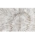 CABECERO PARA CAMA GRANDE MADERA MDF TALLADA DECAPADA BLANCO