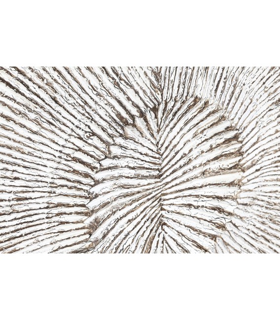 CABECERO PARA CAMA GRANDE MADERA MDF TALLADA DECAPADA BLANCO