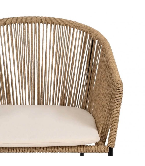 SILLON COMEDOR COMODO PARA EXTERIOR POLIETILENO Y ALUNINIO