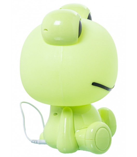 LAMPARA DE SOBREMESA TACTIL 3 INTENSIDADES RANA ABS Y PP VERDE