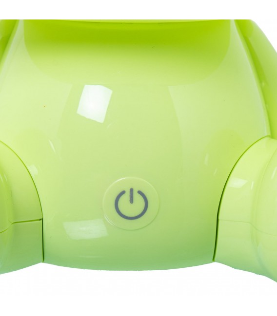 LAMPARA DE SOBREMESA TACTIL 3 INTENSIDADES RANA ABS Y PP VERDE