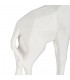 LAMPARA DE SOBREMESA FIGURA JIRAFA POLIRESINA BLANCA