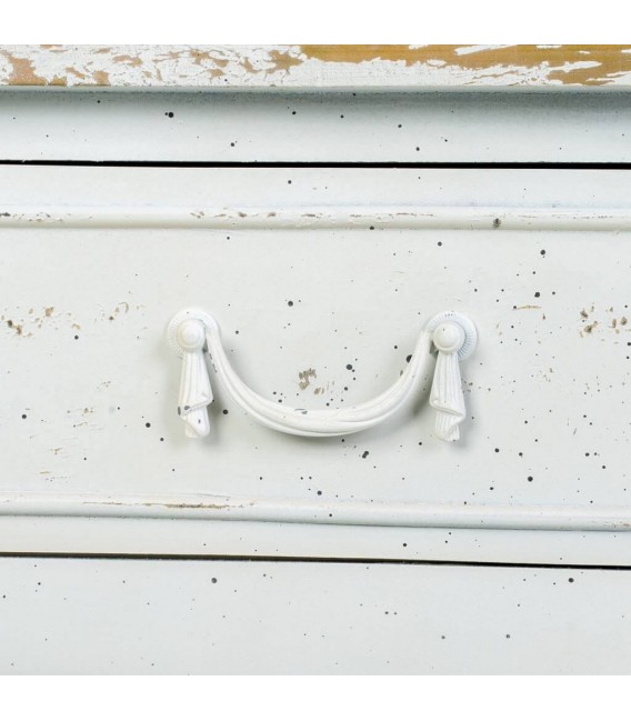 MESA ESCRITORIO 115 X 50 X 80 LACEO MADERA BLANCO ROZADO