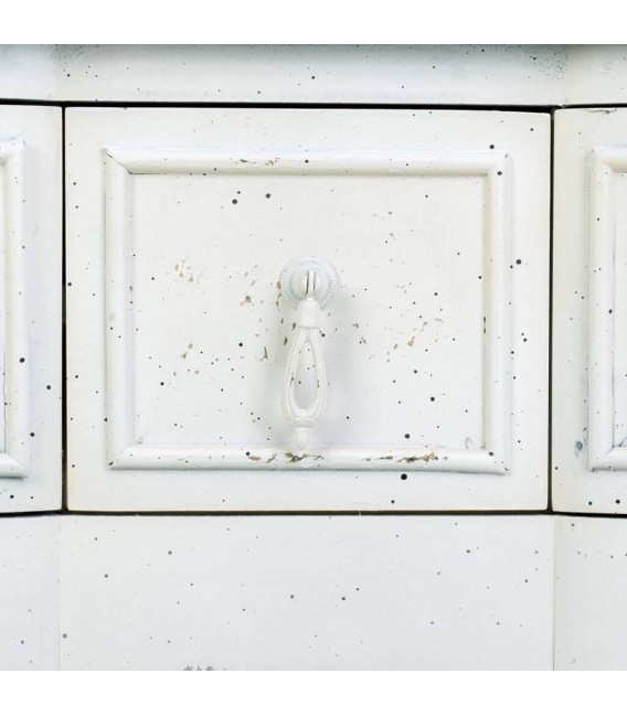 MESA ESCRITORIO 115 X 50 X 80 LACEO MADERA BLANCO ROZADO