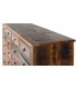 COMODA 28 CAJONES MADERA RECICLADA DECAPADA MULTICOLOR