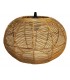 LAMPARA DE TECHO ESFERA EN RATAN NATURAL TRENZADO MDMHOGAR