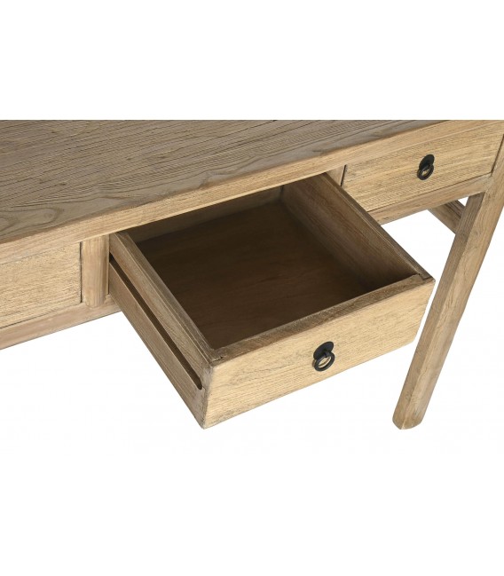 CONSOLA DE ENTRADA MUY GRANDE MADERA OLMO NATURAL