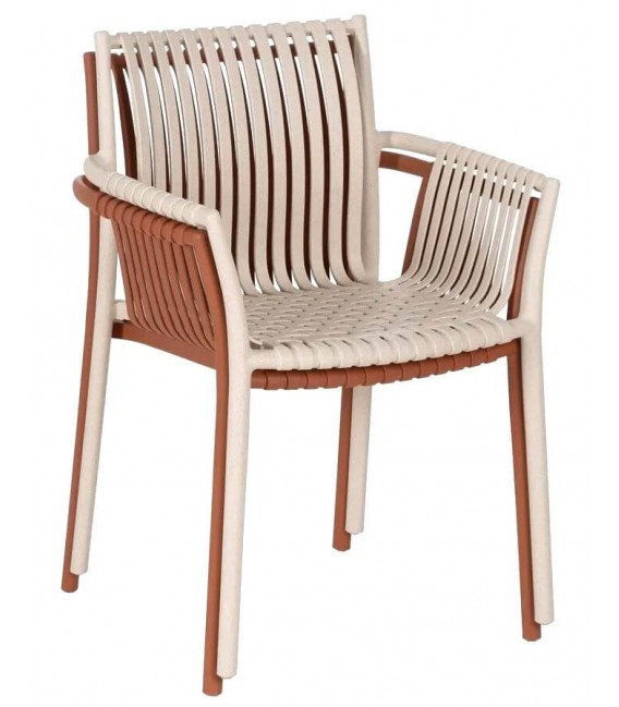 SILLON DE COMEDOR COMODO APILABLE EXTERIOR POLIPROPILENO CALDERO