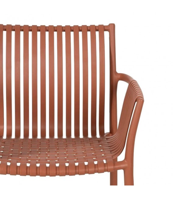 SILLON DE COMEDOR COMODO APILABLE EXTERIOR POLIPROPILENO CALDERO