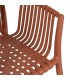 SILLON DE COMEDOR COMODO APILABLE EXTERIOR POLIPROPILENO CALDERO