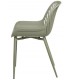 SILLA COMODA Y ORIGINAL METAL Y POLIPROPILENO VERDE
