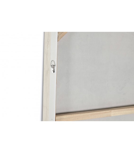 Cuadro grande abstracto lienzo con relieve en tonos ocres y crudos