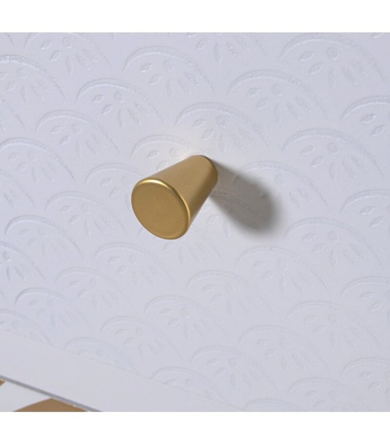 Cómoda pequeña con 3 cajones de estilo art decó chic