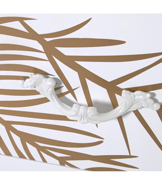 Cómoda pequeña con 3 cajones de estilo art decó chic