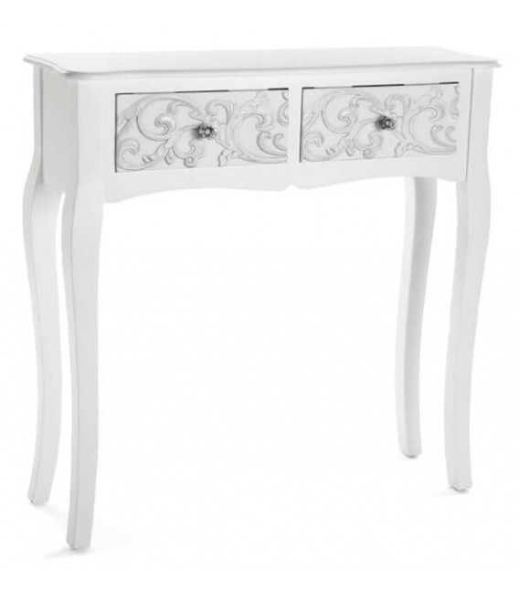 Consola de entrada pequeña de estilo romântico