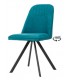 Silla tapizada asiento giratorio con sistema retorno diseño original.